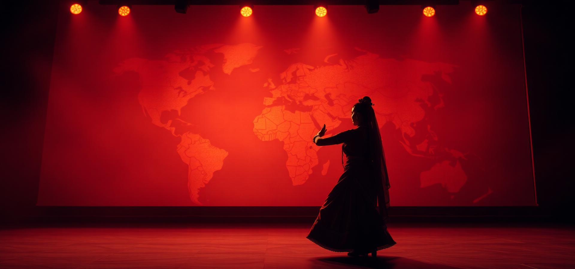 Dancers performing worldwide